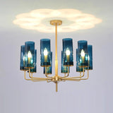 Elegant Nordic Glass LED Chandelier - Hans Lumiere