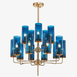 Elegant Nordic Glass LED Chandelier - Hans Lumiere