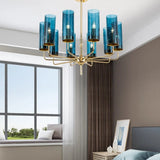 Elegant Nordic Glass LED Chandelier - Hans Lumiere