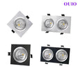 Epistar Chip COB Embedded LED Downlight - Dimmable Recessed Ceiling Spotlight - Hans Lumiere