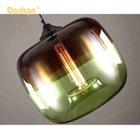 Europe Hanging Glass Pendant Light Fixtures - Hans Lumiere