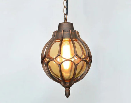 European Retro LED Outdoor Pendant Light - Hans Lumiere