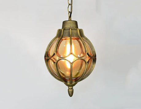 European Retro LED Outdoor Pendant Light - Hans Lumiere