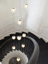 Fishbone Crystal Chandelier for Stairs, Dining and Living Room - Hans Lumiere