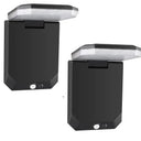 Foldable Solar Wall Light – 120° Motion Sensor Security Spotlight - Hans Lumiere