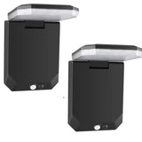 Foldable Solar Wall Light – 120° Motion Sensor Security Spotlight - Hans Lumiere