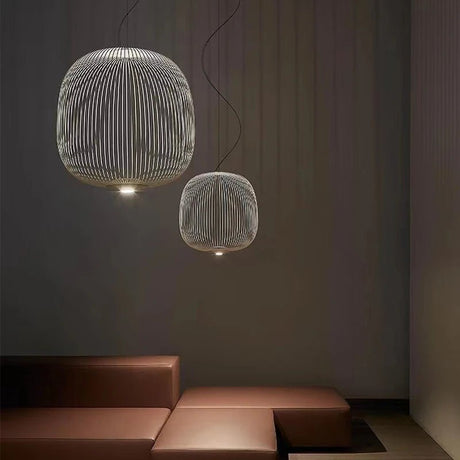 Foscarini Spokes Bird Cage LED Pendant Light - Hans Lumiere