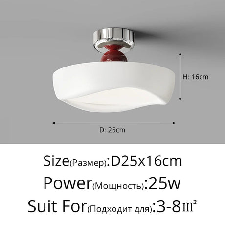 French Bauhaus Medieval Bedroom Recessed LED Lamp - Hans Lumiere