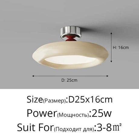 French Bauhaus Medieval Bedroom Recessed LED Lamp - Hans Lumiere