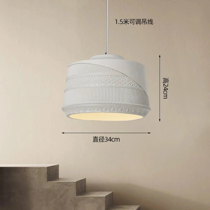 French Retro Restaurant Chandelier Romantic Art Lighting - Hans Lumiere