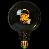 G125 Skeleton Alphabet Filament Edison LED Bulb 4W Dimmable, E26 E27 - Hans Lumiere