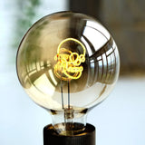 G125 Skeleton Alphabet Filament Edison LED Bulb 4W Dimmable, E26 E27 - Hans Lumiere