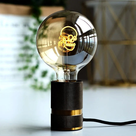 G125 Skeleton Alphabet Filament Edison LED Bulb 4W Dimmable, E26 E27 - Hans Lumiere