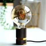 G125 Skeleton Alphabet Filament Edison LED Bulb 4W Dimmable, E26 E27 - Hans Lumiere