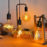 G125 Word Filament Edison LED Bulb 4W Dimmable, Love Home Hello Heart & Music Designs - Hans Lumiere