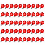 G40 Colored LED Globe Bulbs E12 1W Shatterproof, Red Blue Green Yellow Purple RGB, 25 or 50 Pack - Hans Lumiere