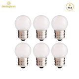 G40 Frosted Mini Globe LED Bulbs 1.5W E26 E27, Warm White 2700K or Cool White 6000K - Hans Lumiere