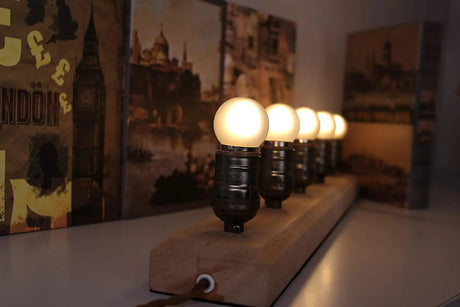 G40 Frosted Mini Globe LED Bulbs 1.5W E26 E27, Warm White 2700K or Cool White 6000K - Hans Lumiere
