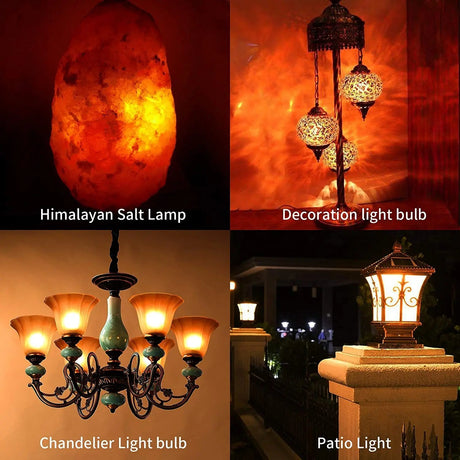 G45 Dimmable 2W - 8W E26/E27 Base LED Vintage Edison Bulb - Hans Lumiere