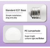 G80 G95 G125 Milky Globe LED Bulbs E27 10W 15W 18W CRI 90, Warm Neutral or Cool White, 6 Pack - Hans Lumiere