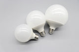 G80 G95 G125 Milky Globe LED Bulbs E27 10W 15W 18W, Warm Neutral or Cool White, 1-5 Pack - Hans Lumiere