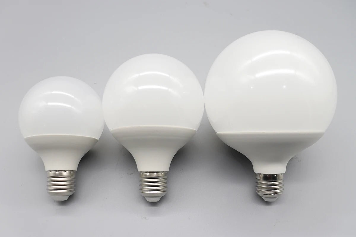 G80 G95 G125 Milky Globe LED Bulbs E27 10W 15W 18W, Warm Neutral or Cool White, 1-5 Pack - Hans Lumiere
