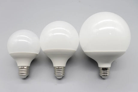 G80 G95 G125 Milky Globe LED Bulbs E27 10W 15W 18W, Warm Neutral or Cool White, 1-5 Pack - Hans Lumiere