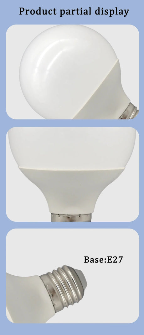 G80 G95 G125 Milky Globe LED Bulbs E27 10W 15W 18W, Warm Neutral or Cool White, 1-5 Pack - Hans Lumiere