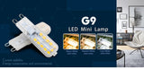 G9 LED Bulbs 3W 5W 7W 220V, Halogen Replacement for Crystal Chandeliers, 10 Pack - Hans Lumiere