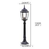Garden Retro Outdoor Lawn Light - Hans Lumiere