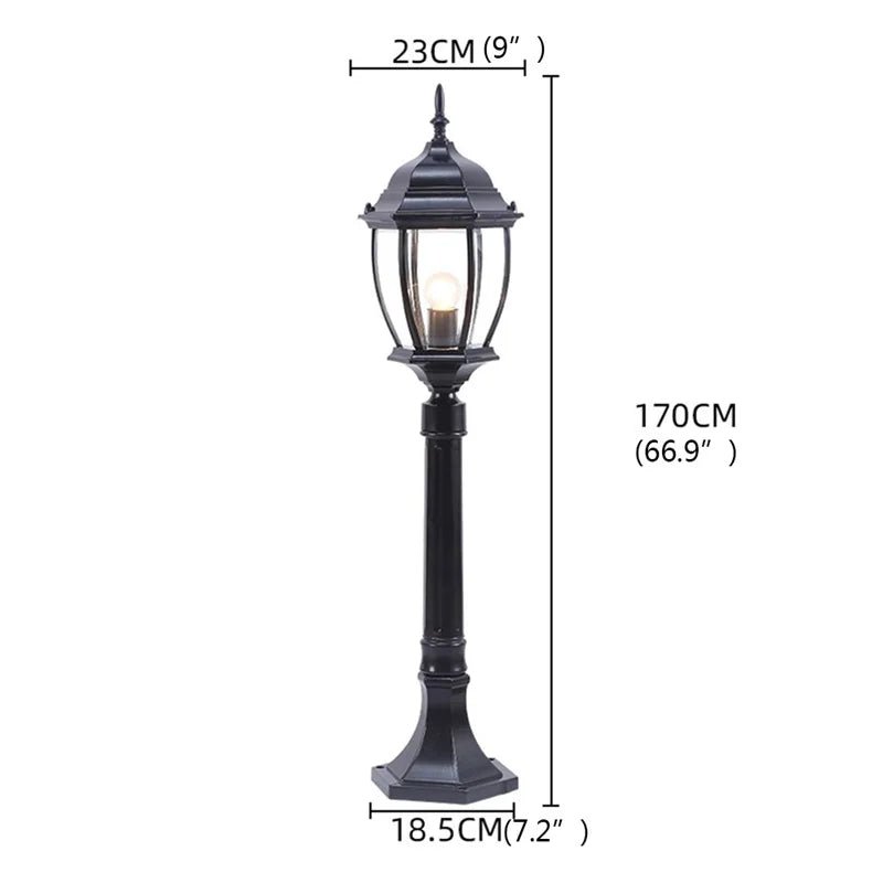 Garden Retro Outdoor Lawn Light - Hans Lumiere