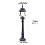 Garden Retro Outdoor Lawn Light - Hans Lumiere