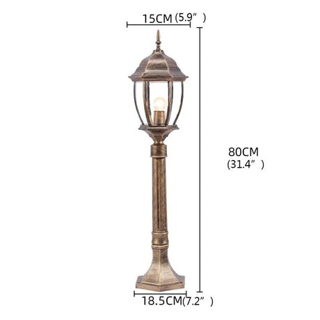Garden Retro Outdoor Lawn Light - Hans Lumiere