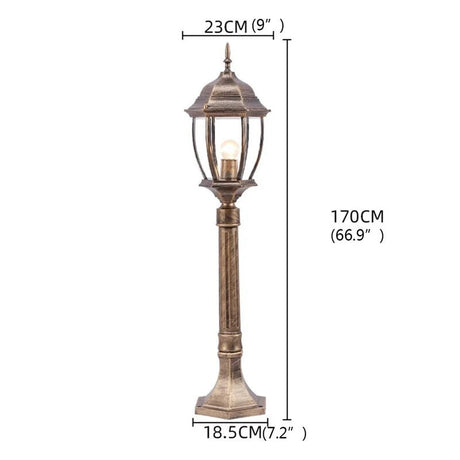Garden Retro Outdoor Lawn Light - Hans Lumiere