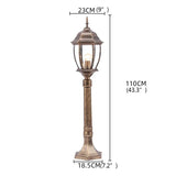 Garden Retro Outdoor Lawn Light - Hans Lumiere