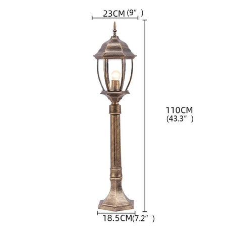 Garden Retro Outdoor Lawn Light - Hans Lumiere
