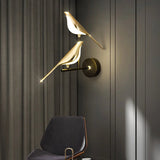 Gilded Bird LED Wall Sconce with Touch Switch - Hans Lumiere