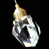 Gold Crystal Staircase Chandelier for Living Room and Foyer - Hans Lumiere