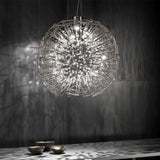 Gold Or Black Crystal Luxury LED Chandelier Pendant Lamp - Hans Lumiere