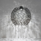 Gold Or Black Crystal Luxury LED Chandelier Pendant Lamp - Hans Lumiere