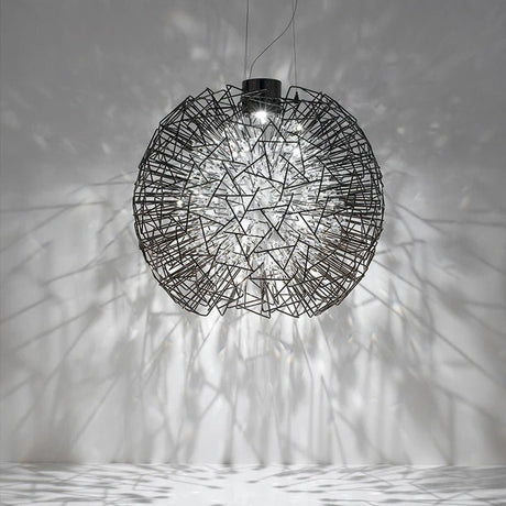 Gold Or Black Crystal Luxury LED Chandelier Pendant Lamp - Hans Lumiere