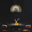 Gold Or Black Crystal Luxury LED Chandelier Pendant Lamp - Hans Lumiere