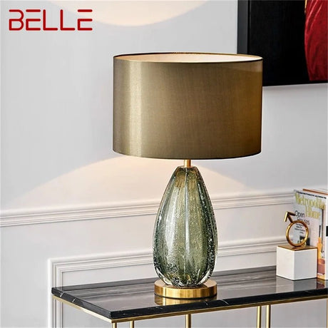 Green Bedside LED Decorative Table Lamp - Hans Lumiere