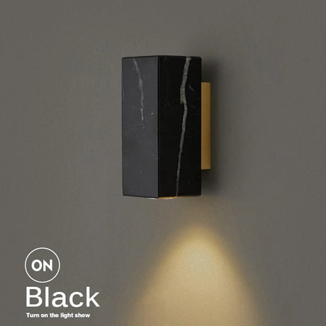 Green Marble Wall Sconce – Nordic Luxury Wall Light - Hans Lumiere