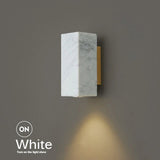 Green Marble Wall Sconce – Nordic Luxury Wall Light - Hans Lumiere