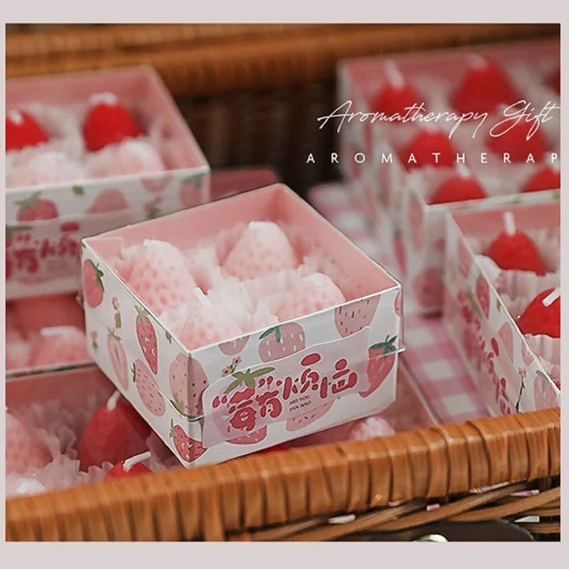 Handmade Realistic Fruit Scented Aromatherapy Candles - Hans Lumiere