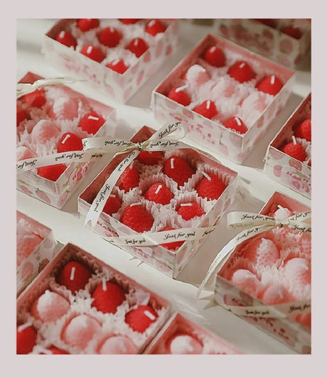 Handmade Realistic Fruit Scented Aromatherapy Candles - Hans Lumiere