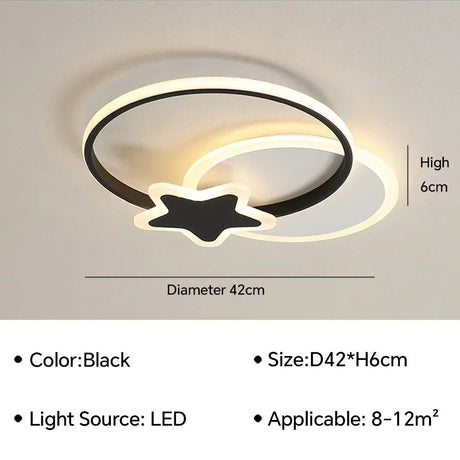 Home Decor Modern LED Ceiling Lamp - Hans Lumiere