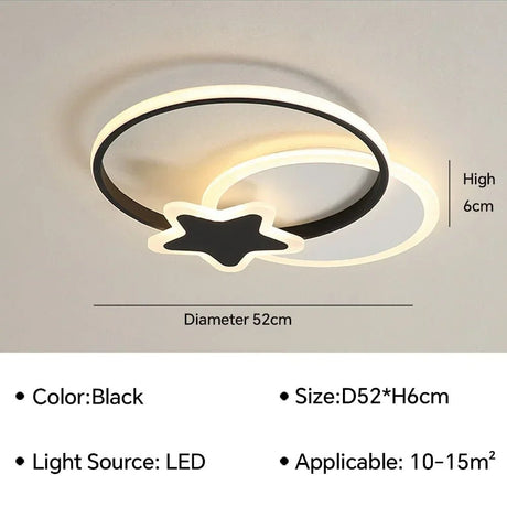 Home Decor Modern LED Ceiling Lamp - Hans Lumiere