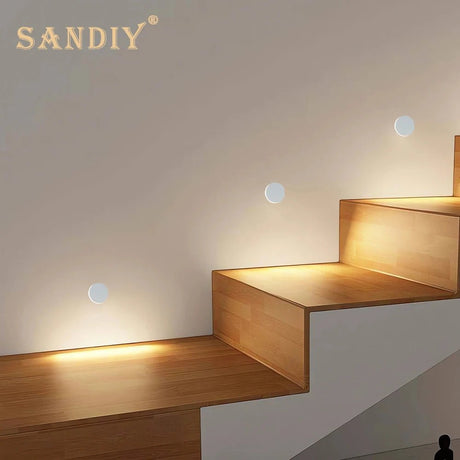 Indoor & Outdoor LED Step Light Recessed Wall Lamp - Hans Lumiere
